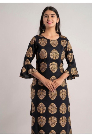 mauka-black-rayon-womens-straight-kurti-pack-of-1-none