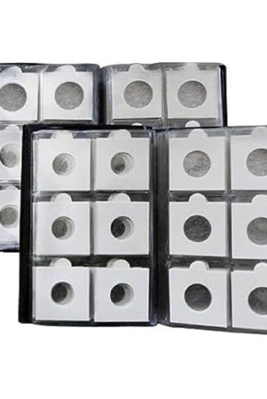 Coin Storage Album Coin Book for Storing 60 Coins with Holders