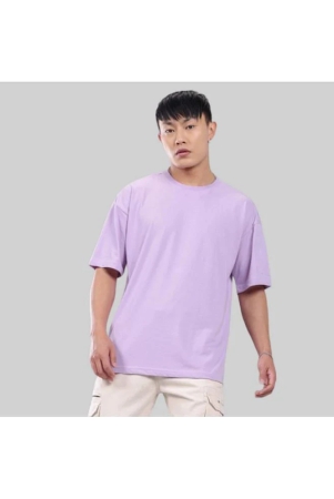 aktif-cotton-blend-oversized-fit-solid-half-sleeves-mens-t-shirt-lavender-pack-of-1-none