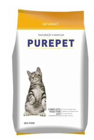 Purepet Cat Adult Sea Food, 3 Kg