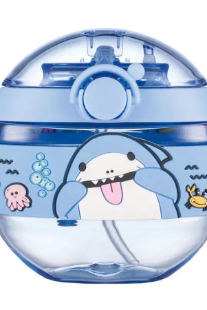 premium-quality-round-shape-3d-cartoon-animal-design-tritan-water-bottle-for-kids-420ml-shark