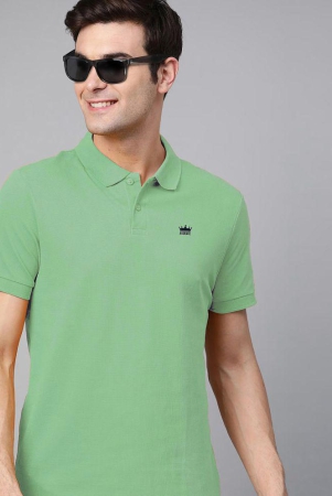 adorate-green-cotton-blend-regular-fit-mens-polo-t-shirt-pack-of-1-none