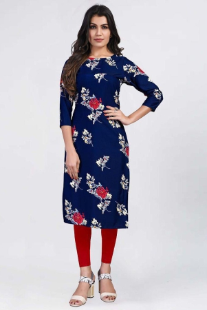 BROTHERS DEAL - Multicolor Crepe Women's Straight Kurti - None