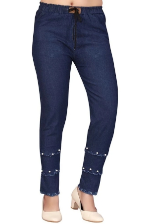 aarika-girls-party-wear-navy-blue-colour-beads-emballished-denim-jeans-none