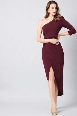 sheetal-associates-maroon-cotton-blend-womens-bodycon-dress-pack-of-1-none