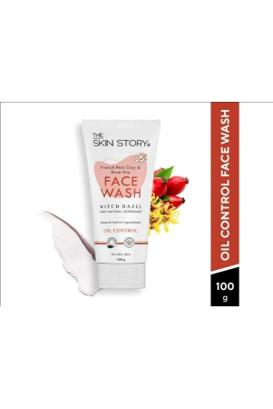 oil-control-face-wash-pollution-shield-moisturising-french-red-clay-rose-hip-oil-100-gm