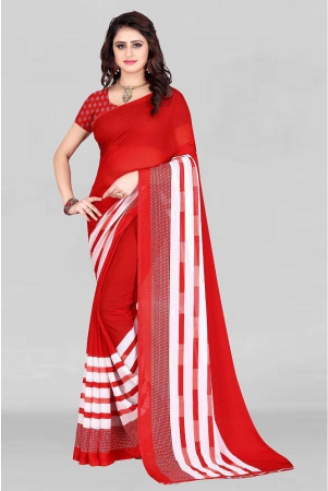 leelavati-red-georgette-saree-with-blouse-piece-pack-of-1-red