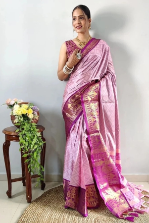 apnisha-banarasi-silk-embellished-saree-with-blouse-piece-pink-pack-of-1-pink