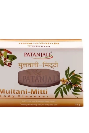 Patanjali Multani Mitti Body Cleanser 75 Gms