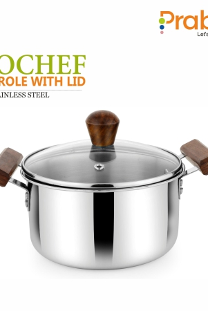 Prochef Casserole With Glass Lid-18CM / 2.6L