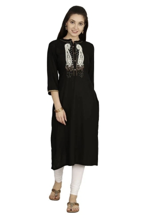 alena-black-cotton-womens-straight-kurti-l