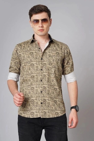 k-lara-brown-100-cotton-slim-fit-mens-casual-shirt-pack-of-1-none