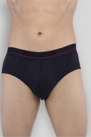 VIP - Black Cotton Mens Briefs ( Pack of 4 ) - 90