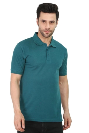 teemoods-mens-cotton-pique-half-sleeves-solid-colored-polo-t-shirts