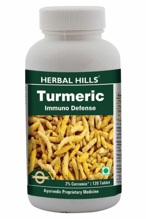 Herbal Hills Turmeric Tablet 120 no.s Pack Of 1