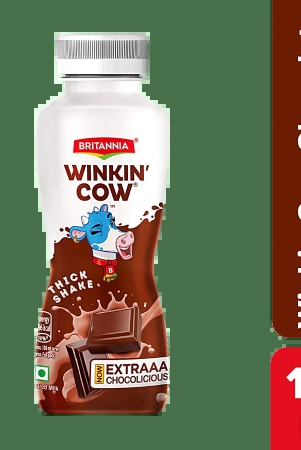 Britannia Winkin Cow Choco, 180 Ml