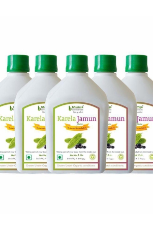 bhumija-lifesciences-karela-jamun-juice-health-drink-liquid-5-l-pack-of-5