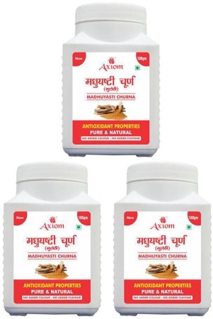 axiom-madhuyasti-churna-pack-of-3100-natural-who-glpgmpiso-certified-product