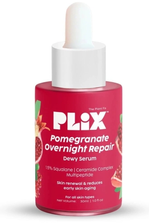 plix-pomegranate-overnight-repair-dewy-serum-for-ageless-younger-skinreduce-wrinkles30-ml