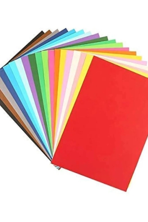 eclet-a3-25-pcs-color-sheets-5-colours-x-5-sheets-each-double-sided-multicolor-fluorescent-neon-craft-120-160-gsm-pastel-sheet-for-greeting-cards-art-craft