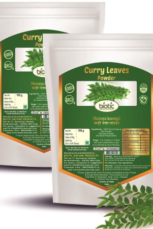 biotic-curry-leaves-powder-curry-leaf-kadhi-patta-kadi-patta-powder-200-gm