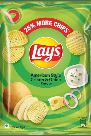 lays-potato-chips-american-style-cream-onion-flavour-crunchy-chips-snacks-50g