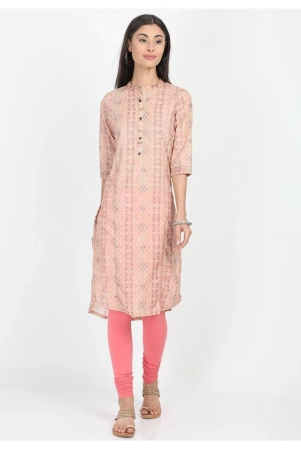 alena-orange-cotton-womens-straight-kurti-l