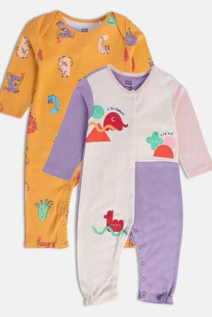 mini-klub-multi-color-cotton-rompers-for-baby-girl-pack-of-1-none