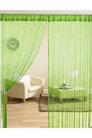 yutiriti-solid-semi-transparent-eyelet-curtain-7-ft-single-multi-green