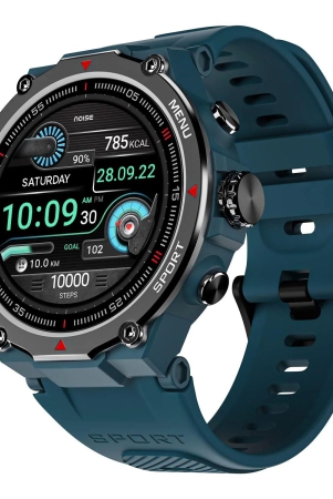 noise-force-rugged-sporty-132-bluetooth-calling-smart-watch-550-nits-7-days-battery-ai-voice-assistance-smart-watch-for-men-teal-green