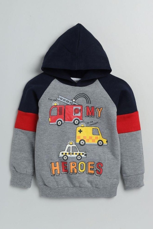 lazy-shark-gray-cotton-boys-sweatshirt-pack-of-1-6-7-years-gray