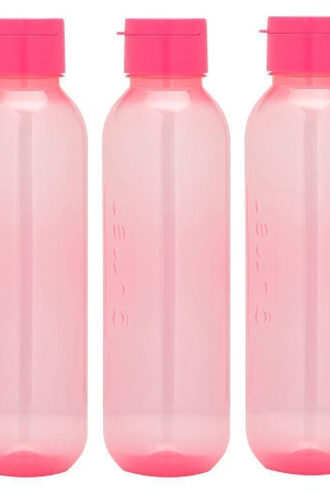 hometales-claro-spout-1100-pink-fridge-water-bottle-1100-ml-set-of-1-pink