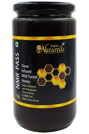 farm-naturelle-raw-100-natural-nmr-tested-pass-certified-clove-infused-in-forest-honey1kg-glass-bottle