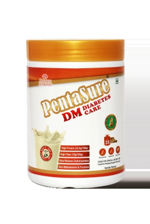 Pentasure DM Diabetes Care - Creamy Vanilla and Cinnamon Flavour, 400 gm