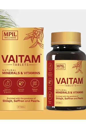 mpil-wellness-vaitam-tablets-multivitamin-blended-with-shilajit-ashwagandha-and-pearls60-tablets