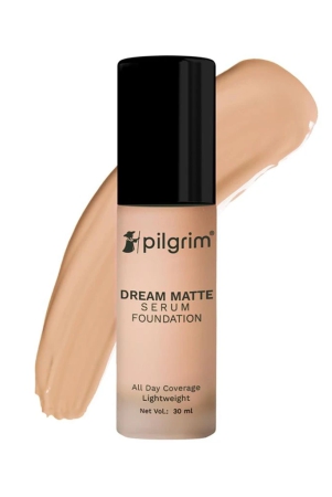 pilgrim-serum-liquid-foundation-matte-poreless-30-ml-foundation-for-face-make-up-infused-with-vit-c-hyaluronic-acid-bamboo-extract-water-resistantall-day-coverage-all-skin-types