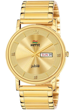 hemt-gold-metal-analog-mens-watch