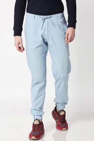 bewakoof-100-percent-cotton-blue-mens-joggers-single-pack-none