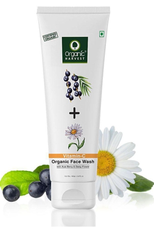 organic-harvest-skin-illuminate-vitamin-c-face-wash-for-glowing-skin-infused-with-acai-berry-and-daisy-flower-100gm