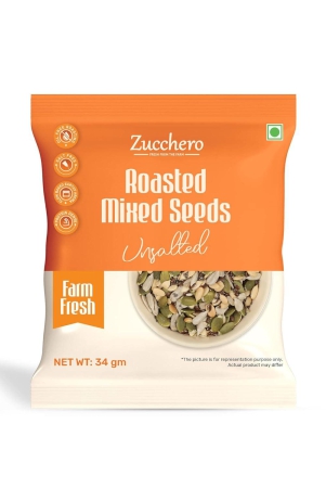 zucchero-roasted-premium-mixed-seeds-unsalted-400g-sunflower-pumpkin-sesame-flax-watermelon-dry-roasting-oil-free-slow-baked-seeds