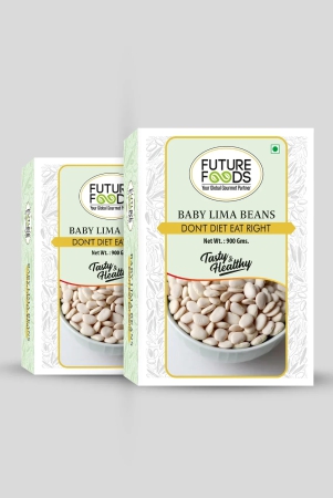 future-foods-baby-lima-beans-butter-beans-good-source-of-dietary-fiber-iron-fat-free-source-of-high-quality-protein-mild-flavour-creamy-texture-900g-pack-of-2