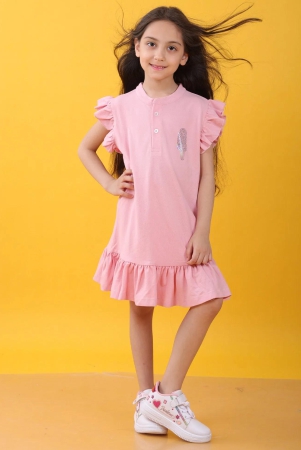 ICECREAM PINK FRILL DRESS-PINK-10-12 YEARS / 1N / PINK
