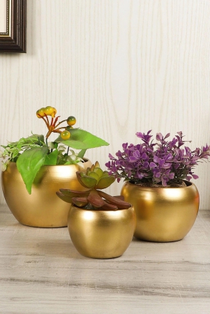 metal-apple-planter-set-of-3-gold