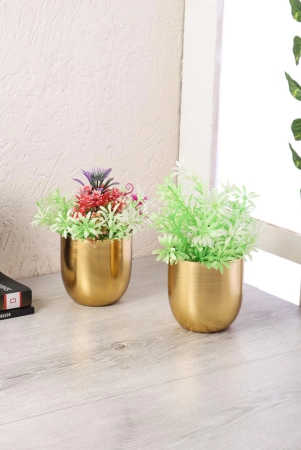 gold-small-plating-planter-set-of-2-gold