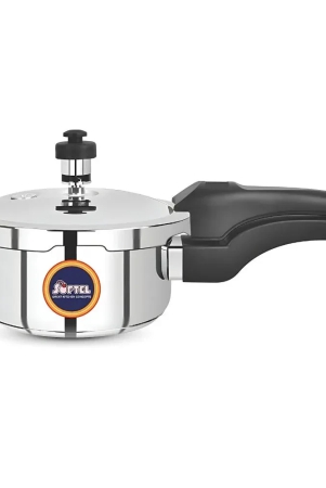 softel-stainless-steel-little-prince-1-litre-pressure-cooker-gas-induction-compatible-silver