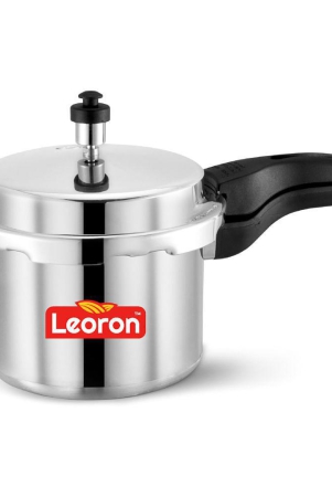 Srushti Gold is now Leoron 3 L Aluminium OuterLid Pressure Cooker Gas Stovetop Compatible