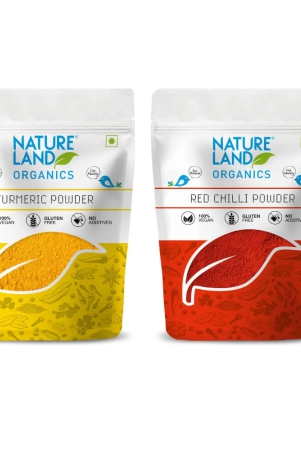 natureland-organics-turmeric-powder-100-gm-natureland-organics-red-chilli-powder-100-gm-combo