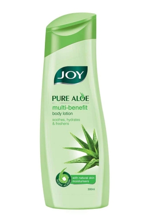 joy-pure-aloe-multi-benefit-aloe-vera-body-lotion-soothes-hydrates-freshens-natural-skin-moisturizer-for-body-for-normal-to-oily-skin-300-ml