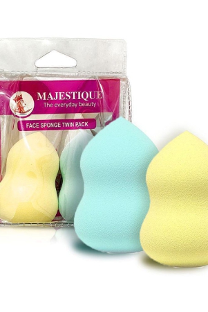 majestique-2pcs-foundation-beauty-blender-makeup-sponge-hour-galls-shape-multicolor