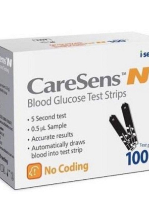 caresens-n-glucose-100-test-strips-7-23